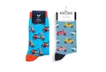 Produktbild: TwoSocks Freizeitsocken Lustige Socken Damen & Herren Roller Motiv, Baumwolle, Einheitsgröße (2 Paar)