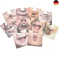Produktbild: 10 Stück Face Mats | Aufsetzbare Untersetzer | mit 20 lustigen Motiven | Face