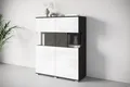 Produktbild: INOSIGN Highboard Kenia (1 St), Modernes Highboard mit Glastüren, Breite 100 cm