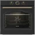 Produktbild: Gorenje Einbaubackofen, Schwarz, Metall, Kunststoff, Glas, 59.5x59.5x56.4 cm, Kindersicherung, Schnellaufheizung, Backofenbeleuchtung, Küchen, Küchenelektrogeräte, Backöfen
