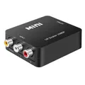 Produktbild: AV auf HDMI RCA Adapter CVBS Composite Video Audio Full HD Schwarz fur DVD HDMI
