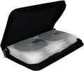 Produktbild: 2 MediaRange Mappe für 48 CD / DVD / BD BOX51 Tasche Wallet Box schwarz