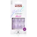 Produktbild: KISS Gel Fantasy Jelly Color künstliche Fingernägel One Day Jelly 28 St.