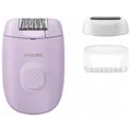 Produktbild: NEU Philips Epilierer BRE23700 Lila mit Massageaufsatz Trimmer Rasierer Set