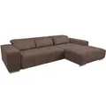 Produktbild: Ecksofa - taupe - Recamiere rechts - Relaxfunktion