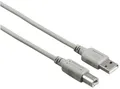 Produktbild: Hama USB 2.0 Verbindungskabel (5m) (grau) Verbindungskabel