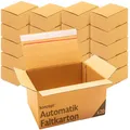 Produktbild: Konzept 11 - Versandkarton 20x15x10cm Set 10 Stk. Faltkartons mit Deckel Selbstklebend, Kleine Kartons zum Verschicken, Verpackung, Verschiedene Größe