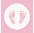 Produktbild: Ambiente Luxury Paper Products Papierserviette 20 Servietten Baby Steps Girl 33x33cm, (20 St)