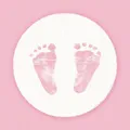 Produktbild: Ambiente Servietten Babyfüße 33 cm rosa