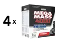 Produktbild: 4 x Weider Mega Mass 4000 (7000g) Strawberry (19,64 EUR/kg)
