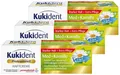 Produktbild: Kukident Zahnpflege-Set Haftcreme Med+Kamille Zahnreiniger (3 x 40 g), 3er Pack, 3-tlg., Starker Halt + Extra Pflege