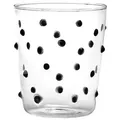 Produktbild: Zafferano Party Tumbler Glas Schwarz 45 cl Set mit 6 Glasteilen