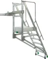Produktbild: Facal Binary Schiebe-Podesttreppe Aluminium S600 6 Stufen