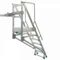 Produktbild: Facal Binary Schiebe-Podesttreppe Aluminium S600 6 Stufen