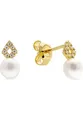 Produktbild: CHRIST Damen-Ohrstecker 375er Gelbgold 2 Süßwasserperle One Size 89206591