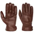 Produktbild: Stetson Conductive Lederhandschuhe Unifarbene Elegante Herren Herbst Winter braun 9 HS