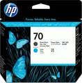 Produktbild: HP C9404A|70 Druckkopf schwarz matt +cyan für DesignJet Z