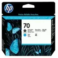 Produktbild: HP Druckkopf C9404A 70 mattschwarz/cyan
