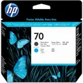 Produktbild: HP C9404A 70 Druckkopf 70 Druckkopf, matt schwarz/cyan
