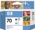 Produktbild: HP Druckkopf 70 Original Matt Schwarz, Cyan C9404A