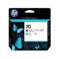Produktbild: HP 70 / C9404A Druckkopf matt schwarz, cyan