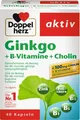Produktbild: Doppelherz Ginkgo + B-Vitamine + Cholin 40 Stück