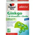 Produktbild: Ginkgo + Vitamin B + Cholin (40 Kapseln)