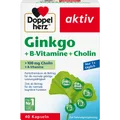 Produktbild: Doppelherz Ginkgo + B-Vitamine + Cholin Kapseln 4009932137187