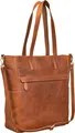 Produktbild: Benthill Shopper Damen Leder Groß - Ledertasche mit Reißverschluss - Umhängetasche aus Echtleder - Handtasche Vintage