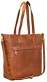 Produktbild: Benthill Shopper Damen Echt Leder Groß Ledertasche Umhängetasche Handtasche Vintage, Schultergurt / Umhängegurt Reißverschlussfach
