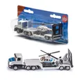 Produktbild: SIEPER Modellauto siku LKW Tieflader mit Polizei-Helikopter