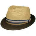 Produktbild: Stetson Strohhut Licano Trilby Sommerhut mit Ripsband grün 61/XL