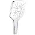 Produktbild: Grohe Brausegarnitur Vitalio Smartactive 130 Cube Handbrause, EcoJoy, chrom/weiß (26595000) silberfarben