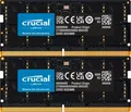 Produktbild: SO DDR5 64GB PC 4800 CL40 KIT (2x32GB) Crucial Value 1,1V