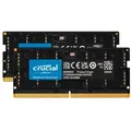 Produktbild: Crucial 64GB Kit DDR5-4800 (2x32GB) SODIMM CL40 (16Gbit) - Silber