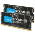 Produktbild: Crucial DDR5 RAM 64GB Kit (2x32GB) 4800MHz SODIMM, Arbeitsspeicher für Laptop/Notebook, Mini PC, CL40 - CT2K32G48C40S5
