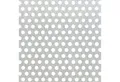 Produktbild: Alberts Lochblech Alberts 466947 Lochblech, runde Lochung, Aluminium, silberfarbig eloxi, Alberts Lochblech,rund,ALU,si.el250x500x0,8/3,5