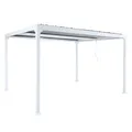 Produktbild: B-Ware Alu Pergola MCW-L41, stabiles 8cm-Metall-Gestell 3x3,7m, weiß
