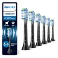 Produktbild: Philips Sonicare C3 Premium Plaque Defense, Original Ersatzbürstenköpfe, Schwarz, 6er-Pack, HX9046/88