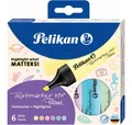 Produktbild: Pelikan Marker Textmarker 490 6ST pastell Blister