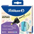 Produktbild: Textmarker 490 Pelikan 6ST pastell Blister