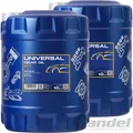 Produktbild: 2x 10L MANNOL GETRIEBEÖL UNIVERSAL SAE 80W-90 API GL 4 MIL-L 2105