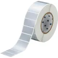Produktbild: Brady THT-17-7576-3, Fälschungssicherer metallisierter Polyester, Silber, matt, 50.80 x 25.40 mm (55.88 mm) (THT-17-7576-3)