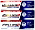 Produktbild: 3 x blend-a-dent Professional Haftcreme für Zahnprothesen 3 x 40g