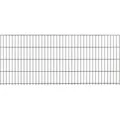 Produktbild: Doppelstabmattenzaun Metall 83 cm x 201 cm Anthrazit