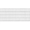 Produktbild: Floraworld Doppelstabmatte-Zaun Comfort 201 x 83 cm anthrazit - Grau