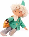 Produktbild: Götz 0070003 Sandmann Puppe in grün mit Schlafsandbeutel und Musikwerk - 37 cm große Weichkörperpuppe
