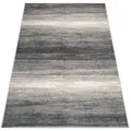 Produktbild: oKu-Tex Teppich Wohnzimmer, MERCUR meliert, weicher Kruzflor, langlebig, pflegeleicht, rechteckig, Höhe: 11 mm, Wohnzimmerteppich, Meliert, verschiedene Farben & Größen erhältlich schwarz 120 cm x 170 cm x 11 mm