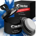 Produktbild: Take Hair Bartfärbemittel I 100% wasserfest I 4g Bartpuder für einen volleren Bart, Bartfärbemittel I Grauabdeckung I Bartverdicker zum Bart färben (Bartpuder Dunkelbraun)