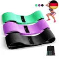 Produktbild: Fitnessbänder Stricken, Resistance Bands Widerstandsbänder, Yogagürtel Rutsch &
